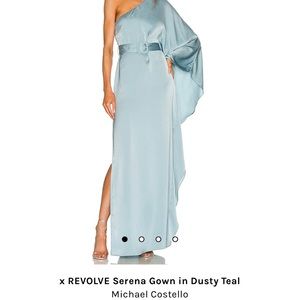 x REVOLVE Serena Gown in Dusty Teal
Michael Costello